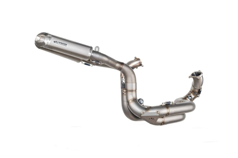 SPARK RECTANGULAR UNDERSEAT Full Exhaust System - Full System