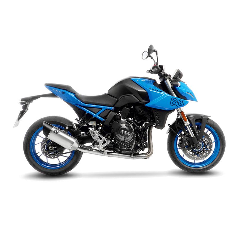 LEOVINCE LV-14 R Titanium Full-System Exhaust - Silver, Full System - 15606TU