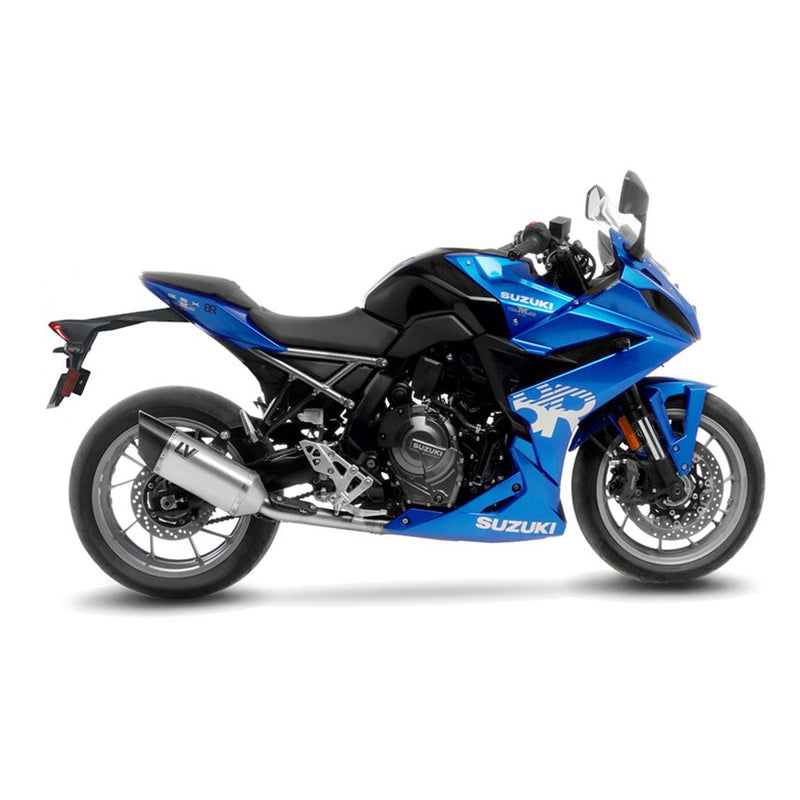 LEOVINCE LV-14 R Titanium Full-System Exhaust - Silver, Full System - 15606TU