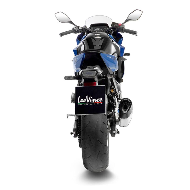 LEOVINCE LV-14 R Titanium Full-System Exhaust - Silver, Full System - 15606TU
