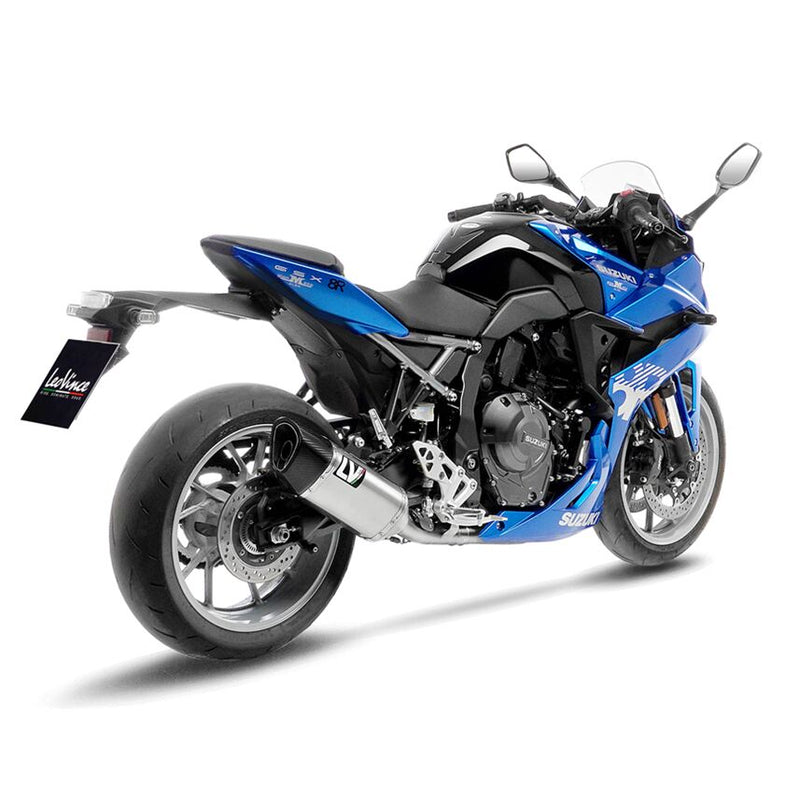 LEOVINCE LV-14 R Titanium Full-System Exhaust - Silver, Full System - 15606TU