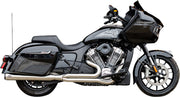 S&S Cycle 2-into-1 Qualifier Exhaust System - Brushed - Race