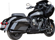 S&S Cycle 2-into-1 Qualifier Exhaust System - Guardian Black - Race