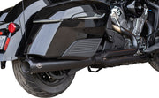 S&S Cycle 2-into-1 Qualifier Exhaust System - Guardian Black - Race