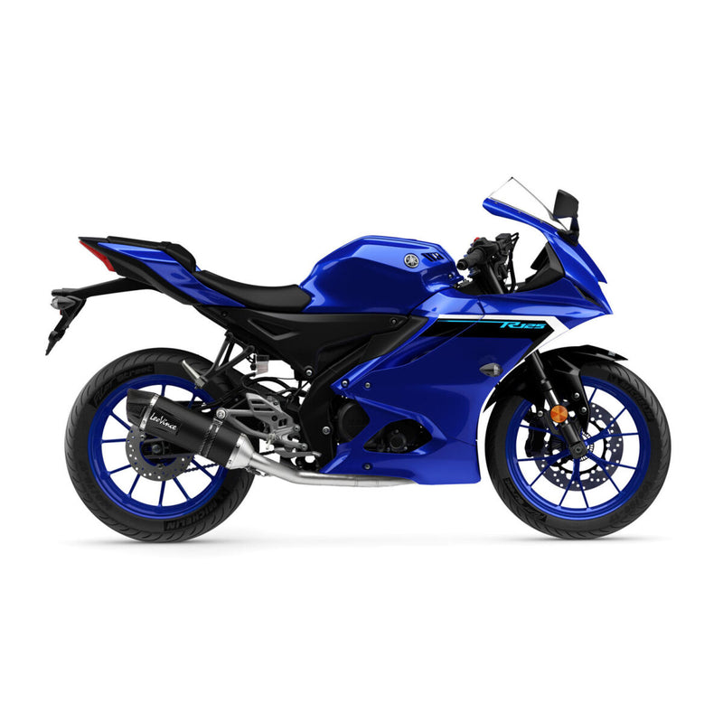 LEOVINCE LV One Evo Black Edition Full-System Exhaust - Ceramic Black, Full System - 14456EBU
