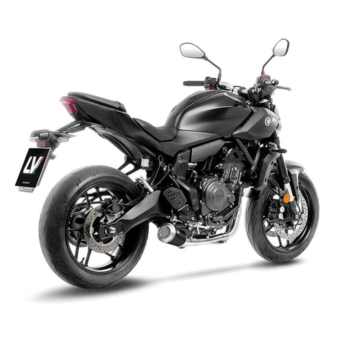 LEOVINCE LV-10 Black Edition Full-System Exhaust - Black, Silver, Full System
