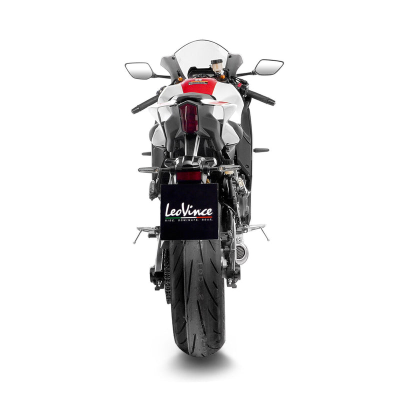 LEOVINCE LV-10 Black Edition Full-System Exhaust - Black, Silver, Full System