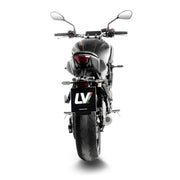 LEOVINCE LV-10 Black Edition Full-System Exhaust - Black, Silver, Full System