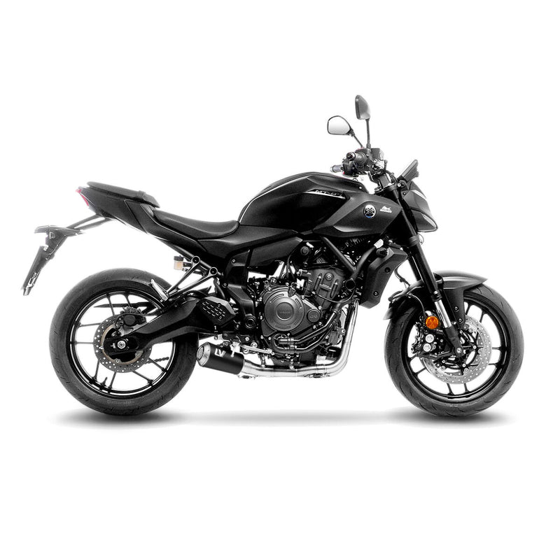 LEOVINCE LV-10 Black Edition Full-System Exhaust - Black, Silver, Full System