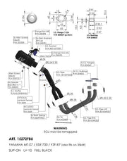 LEOVINCE LV-10 Full Black Full-System Exhaust - Full System