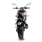 LEOVINCE LV-14R Black Edition Slip-On Muffler - LV-14 R - 15631BK