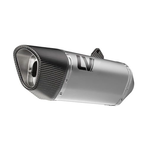 LEOVINCE LV-14R Stainless Steel Slip-On Muffler - LV-14 R - 15631K