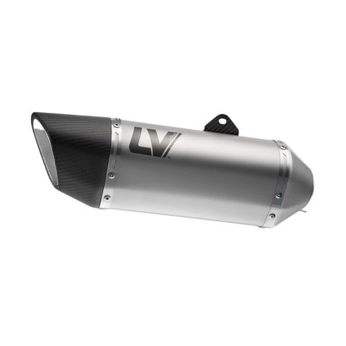 LEOVINCE LV-14R Stainless Steel Slip-On Muffler - LV-14 R - 15631K