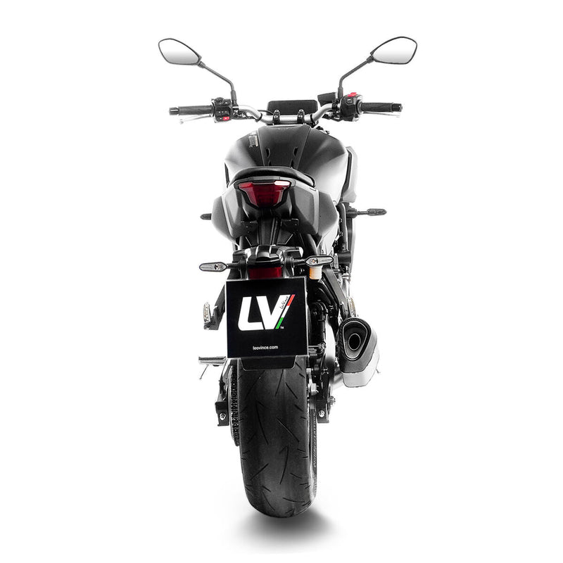 LEOVINCE LV-14R Titanium Slip-On Muffler - LV-14 R - 15632TU