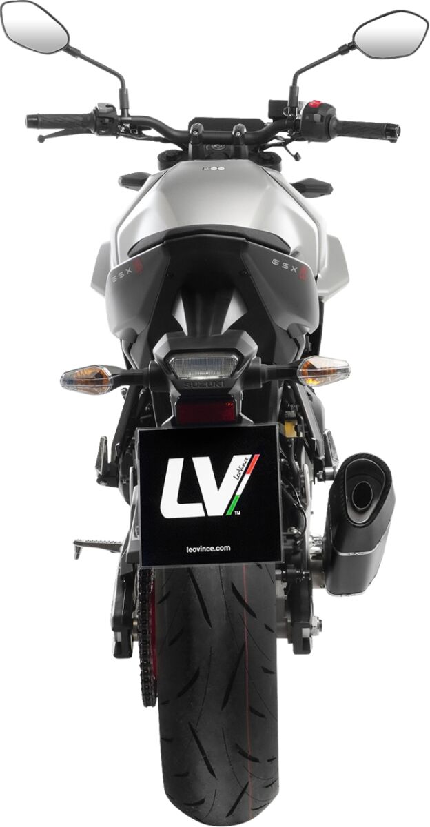 LEOVINCE 2-into-1 LV-14 R Exhaust System - Race - 15640BU