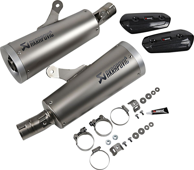 Akrapovic Titanium Slip-On Line Mufflers