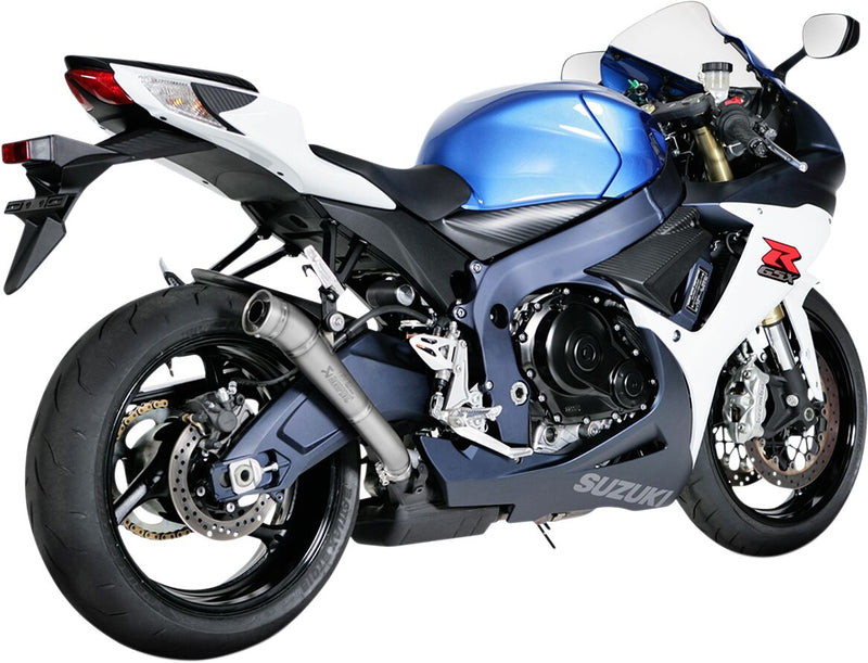 Akrapovic GP-Style Megaphone Slip-On Line Muffler - SM-S6S02T