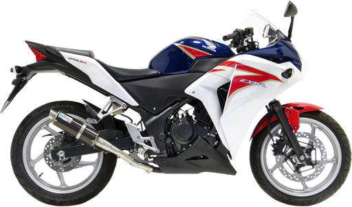 LEOVINCE GP Corsa Slip-On Muffler - Gloss - 3469U