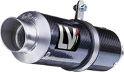 LEOVINCE GP Corsa Slip-On Muffler - Gloss - 3469U