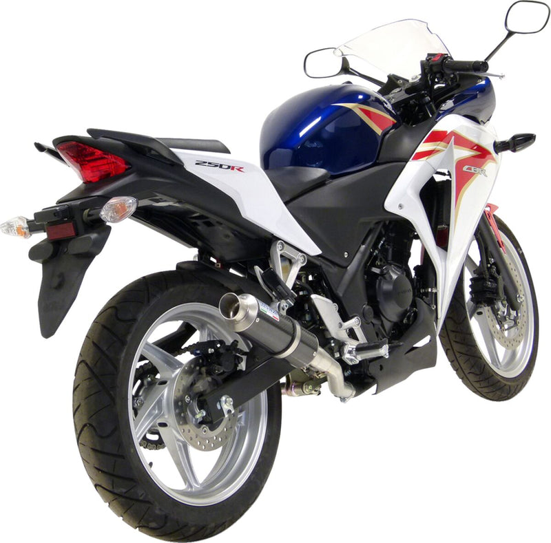 LEOVINCE GP Corsa Slip-On Muffler - Gloss - 3469U