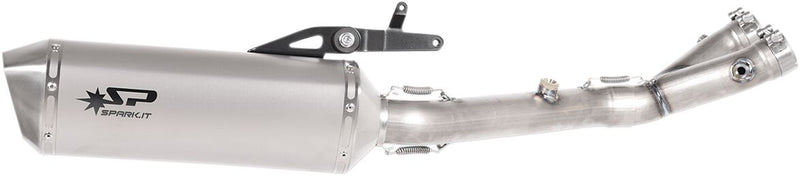 SPARK FORCE 3/4 Exhaust System - Titanium, Slip-On Silencer