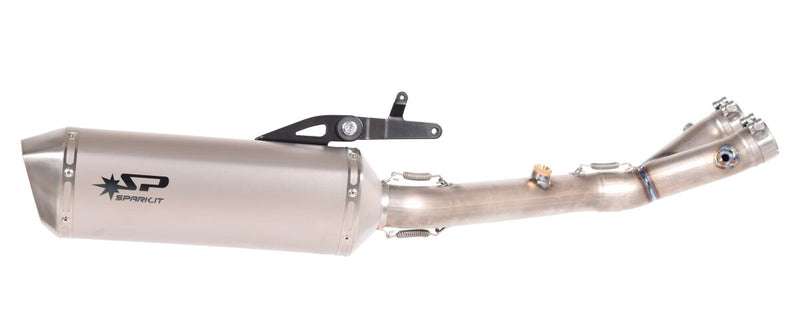 SPARK FORCE 3/4 Exhaust System - Titanium, Slip-On Silencer