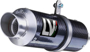 LEOVINCE GP Corsa Slip-On Muffler - Gloss - 3384U