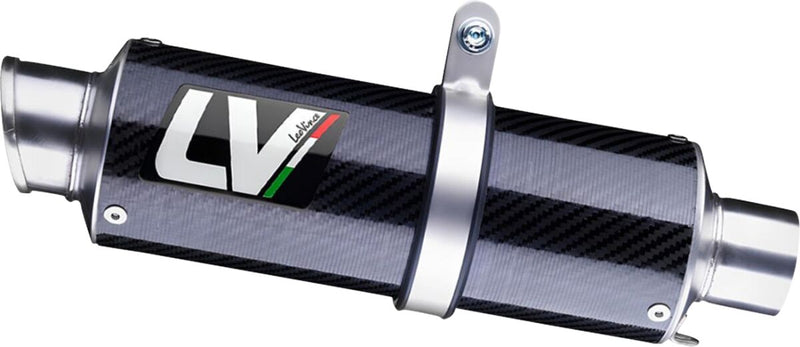LEOVINCE GP Corsa Slip-On Muffler - Gloss - 3384U