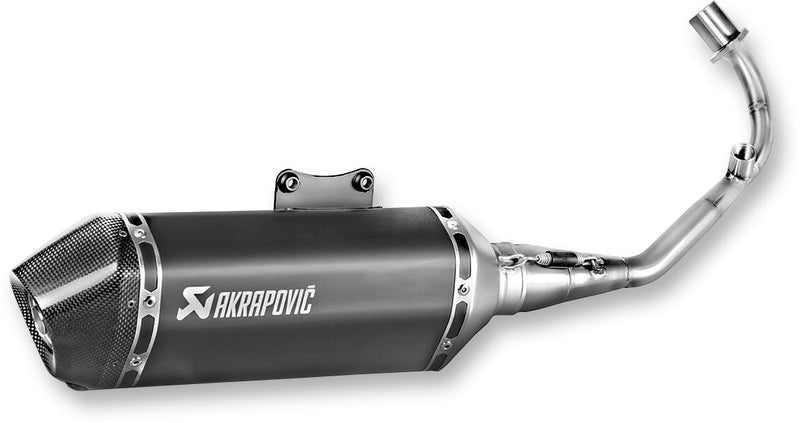 Akrapovic Racing Line Complete Scooter Exhaust - Black - Full System