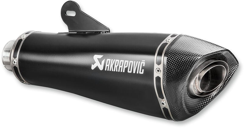 Akrapovic Slip-On Series Muffler - Slip-On Line - Black - S-B12SO17-HBRBL