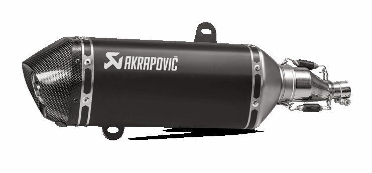 Akrapovic Slip-On Line Muffler SCOOTER - S-VE125SO1-HZBL