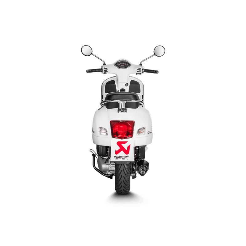 Akrapovic Slip-On Line Muffler SCOOTER - S-VE125SO1-HZBL