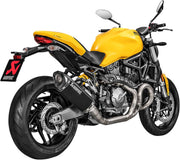 Akrapovic Slip-On Line Muffler - Black - S-D12SO8-RTBL