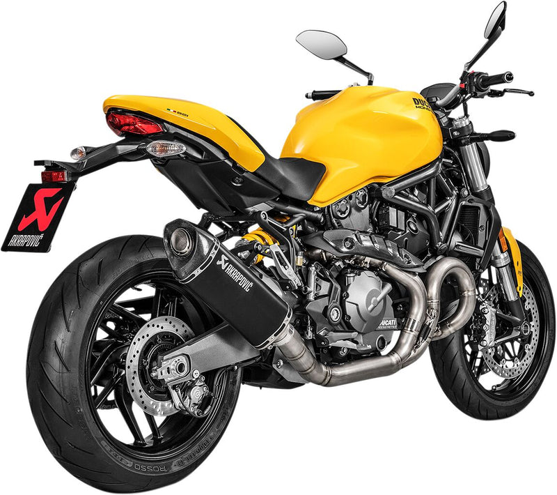 Akrapovic Slip-On Line Muffler - Black - S-D12SO8-RTBL