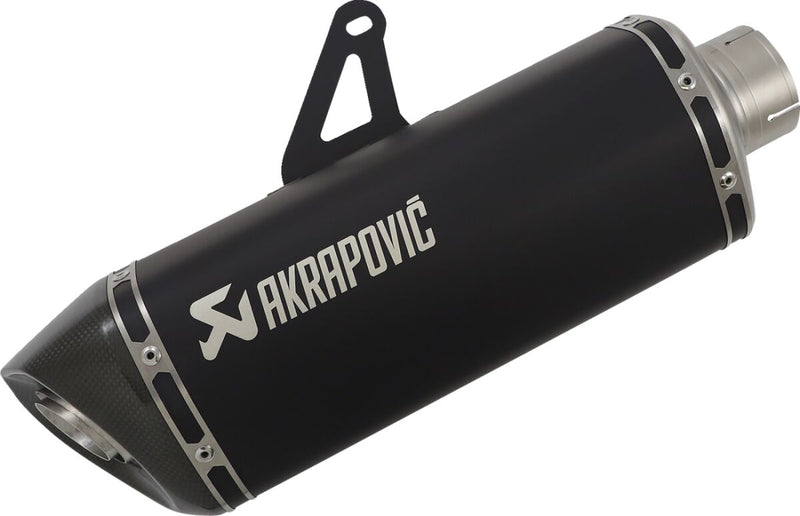 Akrapovic Slip-On Line Muffler - Black - S-D12SO8-RTBL