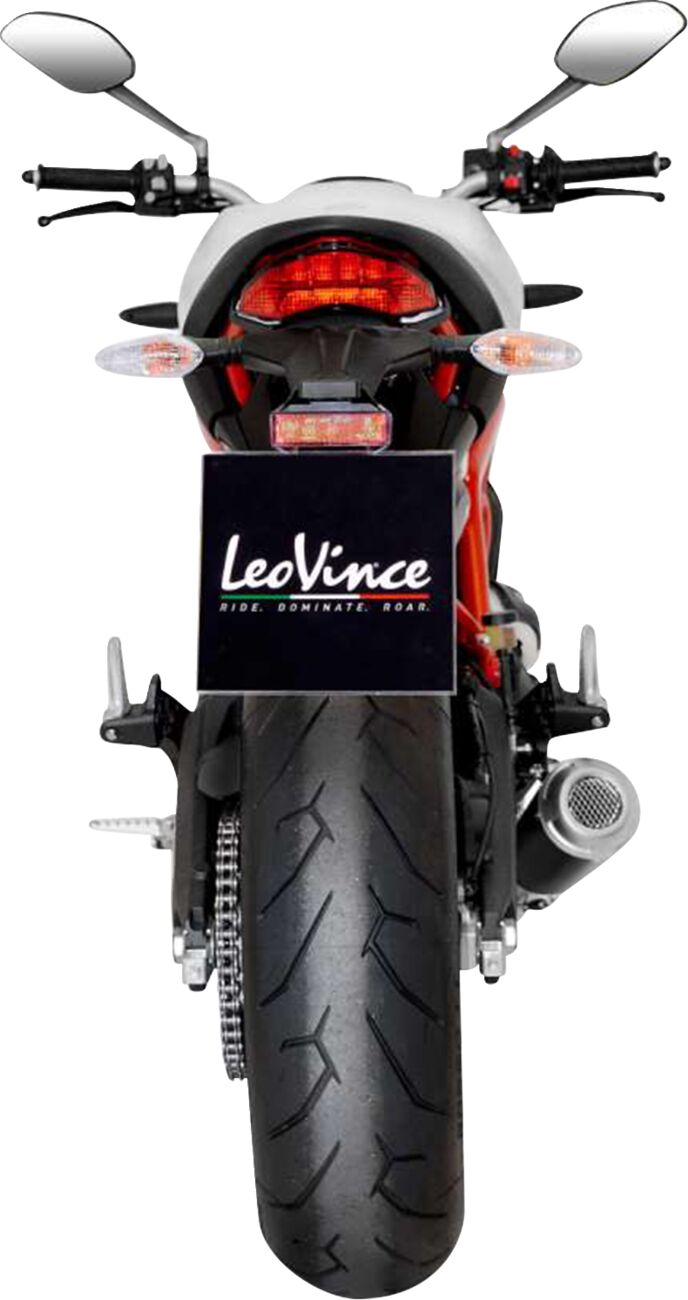 LEOVINCE LV-10 Black Edition Slip-On Muffler - Matte Black - 15206BU