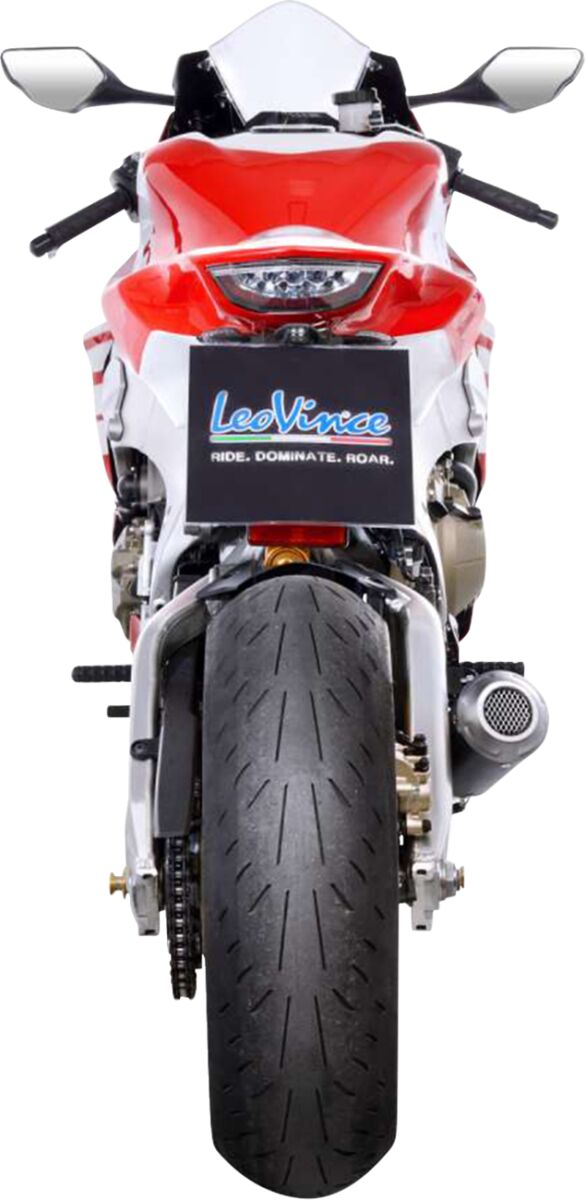 LEOVINCE LV-10 Slip-On Muffler - 15207BU