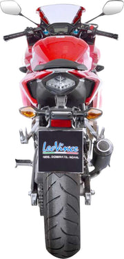 LEOVINCE LV-10 Black Edition Slip-On Muffler - Matte Black - 15208BU