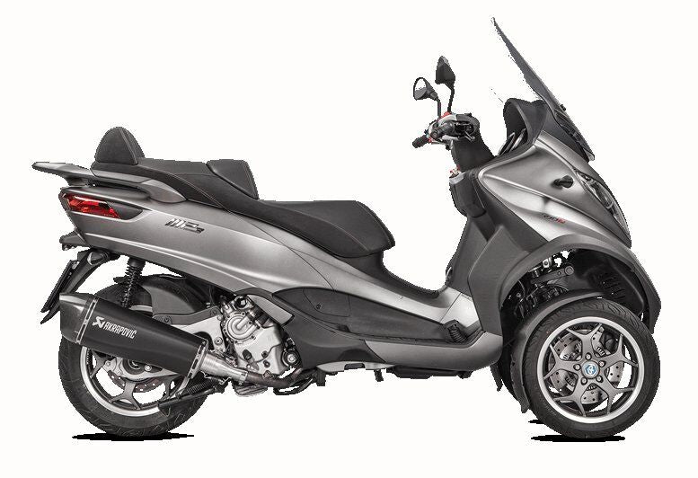 Akrapovic Slip-On Line Muffler SCOOTER - S-PI5SO1-HRAASSBL