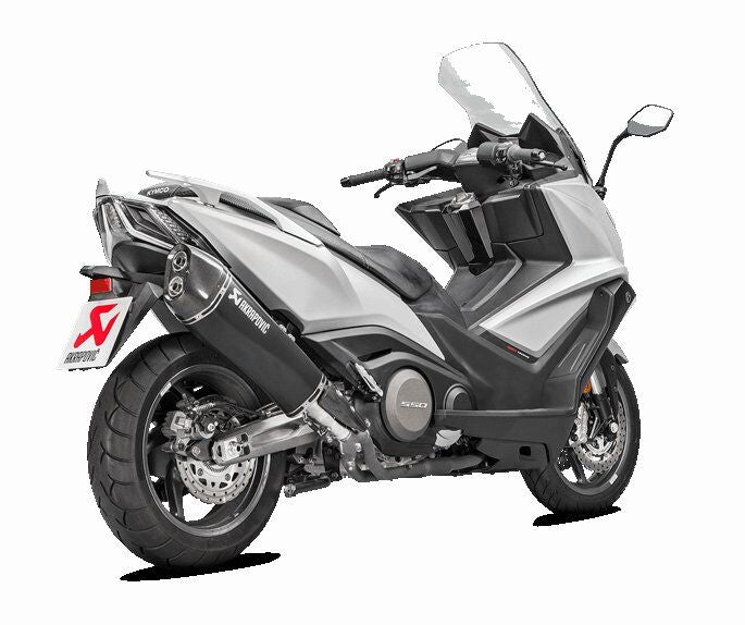 Akrapovic Slip-On Line Muffler SCOOTER - S-KY5SO1-HRAASSBL