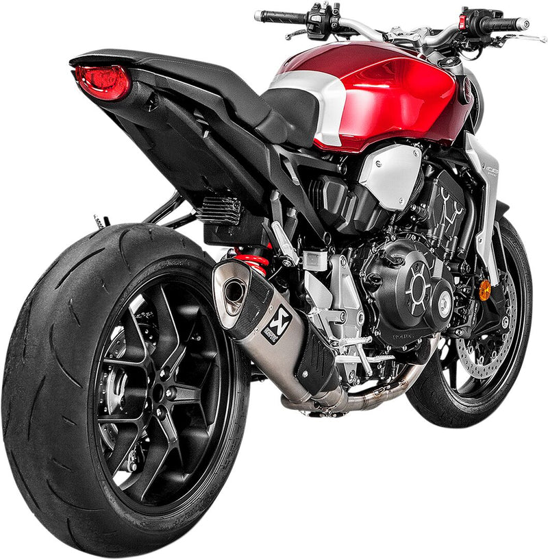 Akrapovic Titanium Slip-On Line Muffler - Silver - S-H10SO20-HAPLT