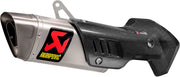 Akrapovic Titanium Slip-On Line Muffler - Silver - S-D12SO9-HAPT