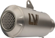LEOVINCE LV-10 Slip-On Muffler - Titanium Look - 15222