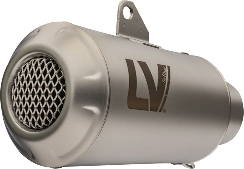 LEOVINCE LV-10 Slip-On Muffler - Titanium Look - 15222
