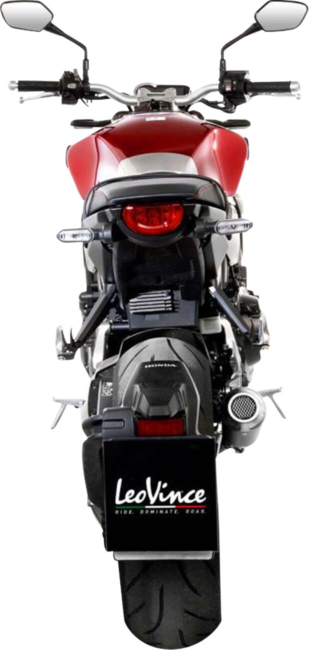LEOVINCE LV-10 Black Edition Slip-On Muffler - 15222B
