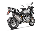 Akrapovic Titanium Slip-On Line Muffler - Silver - S-B12SO23-HAAT