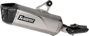 Akrapovic Titanium Slip-On Line Muffler - Silver - S-B12SO23-HAAT