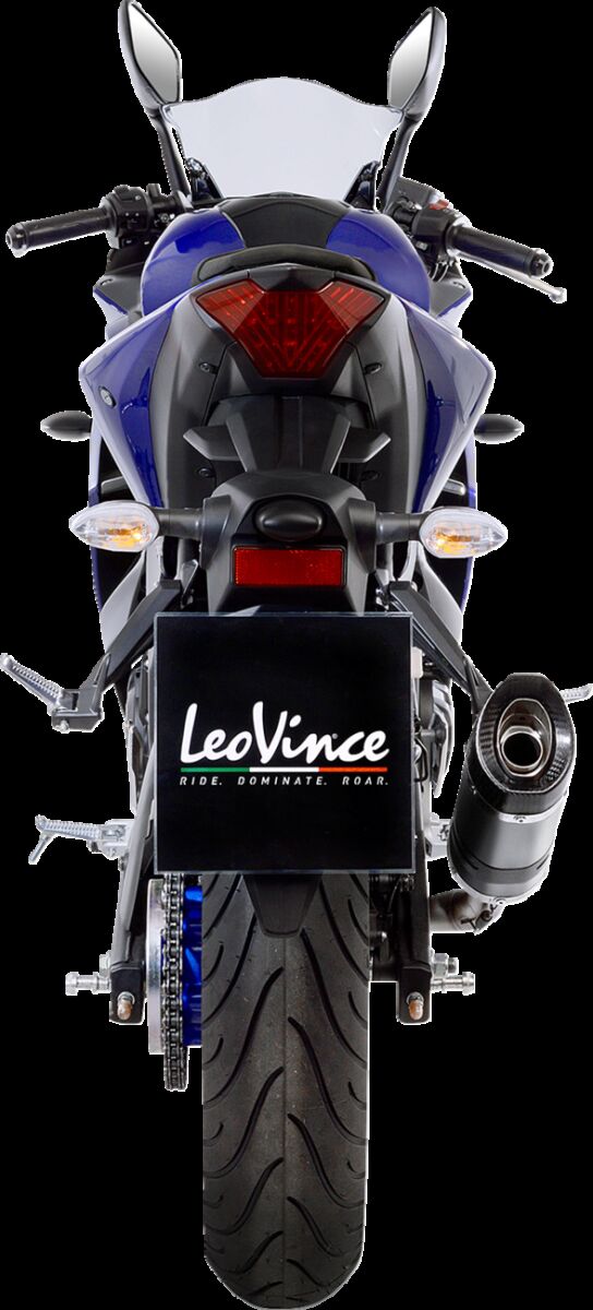 LEOVINCE LV Pro Stainless Steel Slip-On Muffler - 14257E