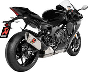 Akrapovic Titanium Slip-On Line Muffler - Silver - S-Y10SO18-HAPLT
