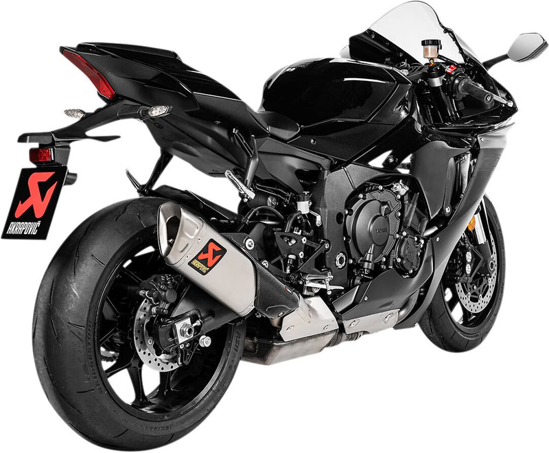 Akrapovic Titanium Slip-On Line Muffler - Silver - S-Y10SO18-HAPLT